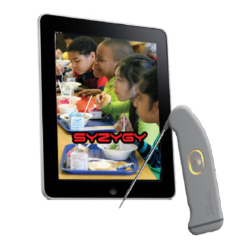 iPad and temp monitor